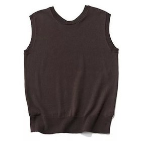 【エムセブンデイズ/M7days】 前後2WAYすっきり見えノースリーブニット人気、トレンドファッション・服の通販 founy(ファニー) ファッション Fashion レディースファッション Fashion for Women トップス・カットソー Cut & Sew Tops ニット Knit Tops & Sweaters キャミソール&ノースリーブ Camisoles & Sleeveless Tops コンパクト Compact, Small Size シンプル Simple, Minimal セットアップ Set-Up, Coordinated Outfit ノースリーブ Sleeveless, No-Sleeve ホールガーメント WholeGarment, Seamless Knit 夏 Summer 洗える Machine Washable |ID:prp329100004557908