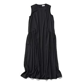 【エムセブンデイズ/M7days】のサイドギャザーワンピース 人気、トレンドファッション・服の通販 founy(ファニー) ファッション Fashion レディースファッション WOMEN ワンピース Dress レギュラー Regular ロング Long 夏 Summer 洗える Washable |ID:prp329100004557912