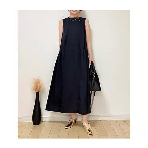 【エムセブンデイズ/M7days】のサイドギャザーワンピース 人気、トレンドファッション・服の通販 founy(ファニー) 　ファッション　Fashion　レディースファッション　Fashion for Women　ワンピース　Dresses　レギュラー　Regular, Standard Fit　ロング　Long, Long-Length　夏　Summer　洗える　Machine Washable　other-3|ID: prp329100004557912 ipo3291000000033245384