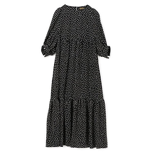 【ペールジュート/Pale Jute】のpolka dot one piece 人気、トレンドファッション・服の通販 founy(ファニー) 　ファッション　Fashion　レディースファッション　WOMEN　おすすめ　Recommend　サンダル　Sandals　スニーカー　Sneakers　バランス　Balance　フレア　Flare　プリント　Print　リボン　Ribbon　半袖　Short Sleeve　定番　Standard　水玉　Polka Dots　洗える　Washable　 other-1|ID: prp329100004557913 ipo3291000000032219866