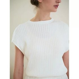 【ナナデコール/nanadecor】のコットンエアリーノースーブリブトップス 人気、トレンドファッション・服の通販 founy(ファニー) ファッション Fashion レディースファッション WOMEN トップス・カットソー Tops/Tshirt スリーブ Sleeve フレンチ French ボトム Bottom 人気 Popularity 夏 Summer 定番 Standard 春 Spring S/S・春夏 Ss・Spring/Summer A/W・秋冬 Aw・Autumn/Winter・Fw・Fall-Winter |ID:prp329100004559091