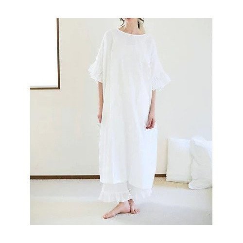 【ナナデコール/nanadecor】のカラーガーゼ ローズマリードレス 人気、トレンドファッション・服の通販 founy(ファニー) 　ファッション　Fashion　レディースファッション　Fashion for Women　ワンピース　Dresses　フォーマル・パーティードレス・結婚式用ドレス　Elegant & Casual Dresses　おすすめ　Recommended / Our Picks　インナー　Innerwear　クラシカル　Classical, Vintage-Inspired　ダブル　Double, Double-Breasted　デニム　Denim, Jeans Material　ドレス　Dress, One-Piece　フリル　Frill, Ruffle　リラックス　Relax, Relaxed Fit　other-3|ID: prp329100004559102 ipo3291000000032232533