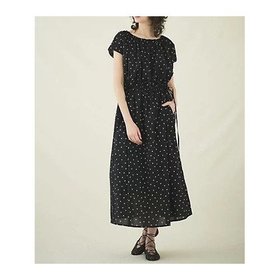 【ナナデコール/nanadecor】のアザミワンピース 人気、トレンドファッション・服の通販 founy(ファニー) ファッション Fashion レディースファッション WOMEN ワンピース Dress ドット Dot プリント Print リラックス Relax |ID:prp329100004559103