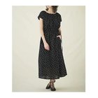 【ナナデコール/nanadecor】のアザミワンピース 人気、トレンドファッション・服の通販 founy(ファニー) ファッション Fashion レディースファッション WOMEN ワンピース Dress ドット Dot プリント Print リラックス Relax thumbnail ブラック|ID: prp329100004559103 ipo3291000000032232535