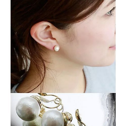 【コレカラ/collecala】の【8mm】ループフィット・コットンパールイヤリング インテリア・キッズ・メンズ・レディースファッション・服の通販 founy(ファニー) 　ファッション　Fashion　レディースファッション　Fashion for Women　ジュエリー　Jewelry　ファッションリング　Fashion Rings　イヤリング・フープ・ドロップタイプ　Hoop, Drop & Clip Earrings　イヤリング　Earrings　クッション　Cushion, Throw Pillow　パール　Pearl, Pearl Accent　フィット　Fit, Slim Fit　ループ　Loop, Loop Knit　日本製　Made In Japan　ゴールド|ID: prp329100004559113 ipo3291000000034639215