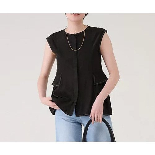 【マルティニーク/martinique】のシルキーファイユぺプラムブラウス インテリア・キッズ・メンズ・レディースファッション・服の通販 founy(ファニー) https://founy.com/ ファッション Fashion レディースファッション Fashion for Women トップス・カットソー Cut & Sew Tops シャツ・ブラウス・オフィスカジュアル Elegant Blouses & Button-Ups おすすめ Recommended / Our Picks セットアップ Set-Up, Coordinated Outfit デニム Denim, Jeans Material ボトム Bottoms, Lower Wear ポケット Pocket, Pocket Detail 夏 Summer 春 Spring S/S・春夏 SS, Spring/Summer, Warm Season 羽織 Haori, Light Jacket |ID: prp329100004562157 ipo3291000000036285989