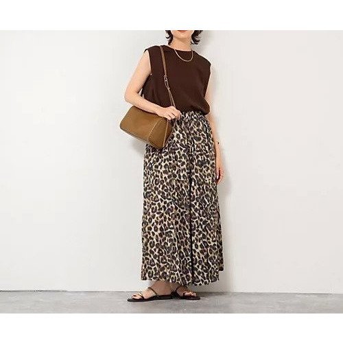 【ノーリーズ/NOLLEY'S】の《セットアップ対応》レオパードロングスカート 人気、トレンドファッション・服の通販 founy(ファニー) 　ファッション　Fashion　レディースファッション　Ladies' Fashion Online　セットアップ　Setup　スカート　Skirt　スカート　Skirt　ロングスカート　Long Skirt　2025年　2025　2025春夏・S/S　Ss,Spring/Summer,2025　おすすめ　Recommend　シンプル　Simple　セットアップ　Set Up　レオパード　Leopard　ロング　Long　夏　Summer　other-2|ID: prp329100004562169 ipo3291000000032287653