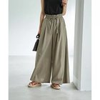 【スタイルデリ/STYLE DELI】の【LUXE】麻混リゾートドレープワイドパンツ 人気、トレンドファッション・服の通販 founy(ファニー) ファッション Fashion レディースファッション WOMEN パンツ Pants イエロー Yellow カットソー Cut And Sew カーディガン Cardigan ギャザー Gather クール Cool サマー Summer シューズ Shoes ジャケット Jacket スニーカー Sneakers パープル Purple フォルム Form ベスト Vest ポケット Pocket リゾート Resort リボン Ribbon リラックス Relax ループ Loop ワイド Wide 夏 Summer エレガント 上品 Elegant thumbnail オリーブベージュ|ID: prp329100004562170 ipo3291000000032258163