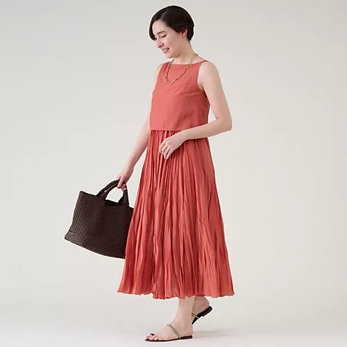 【マルティニーク/martinique】のプリーツワンピース 人気、トレンドファッション・服の通販 founy(ファニー) 　ファッション　Fashion　レディースファッション　WOMEN　ワンピース　Dress　おすすめ　Recommend　クロップド　Cropped　シンプル　Simple　タンク　Tank　プリーツ　Pleats　エレガント 上品　Elegant　夏　Summer　洗える　Washable　other-3|ID: prp329100004562178 ipo3291000000032258230