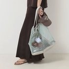 【ノーリーズ/NOLLEY'S】のメッシュトート(ポーチ・チャーム付) ミントグリーン|ID: prp329100004562184 ipo3291000000032258285