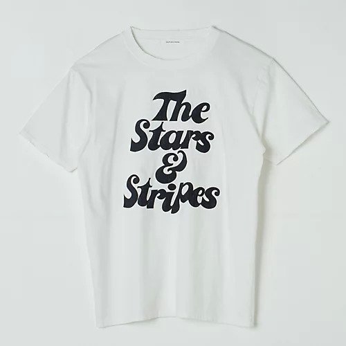 【クチュールドアダム/COUTURE D'ADAM】のVintage T-Shirt / The Stars & Stripes Photo インテリア・キッズ・メンズ・レディースファッション・服の通販 founy(ファニー) 　ファッション　Fashion　レディースファッション　WOMEN　トップス・カットソー　Tops/Tshirt　シャツ/ブラウス　Shirts/Blouses　ロング / Tシャツ　T-Shirts　ヴィンテージ　Vintage　洗える　Washable　コレクション　Collection　デニム　Denim　バランス　Balance　プリント　Print　2025年　2025　White&#215;Black(Logo)|ID: prp329100004563532 ipo3291000000032271559