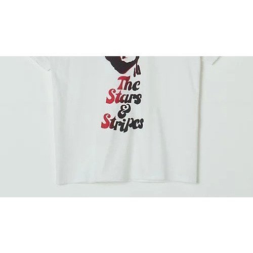 【クチュールドアダム/COUTURE D'ADAM】のVintage T-Shirt / The Stars & Stripes Photo インテリア・キッズ・メンズ・レディースファッション・服の通販 founy(ファニー) 　ファッション　Fashion　レディースファッション　WOMEN　トップス・カットソー　Tops/Tshirt　シャツ/ブラウス　Shirts/Blouses　ロング / Tシャツ　T-Shirts　ヴィンテージ　Vintage　洗える　Washable　コレクション　Collection　デニム　Denim　バランス　Balance　プリント　Print　2025年　2025　White&#215;Red|ID: prp329100004563532 ipo3291000000032271561
