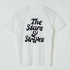 【クチュールドアダム/COUTURE D'ADAM】のVintage T-Shirt / The Stars & Stripes Photo White×Black(Logo)|ID: prp329100004563532 ipo3291000000035905223