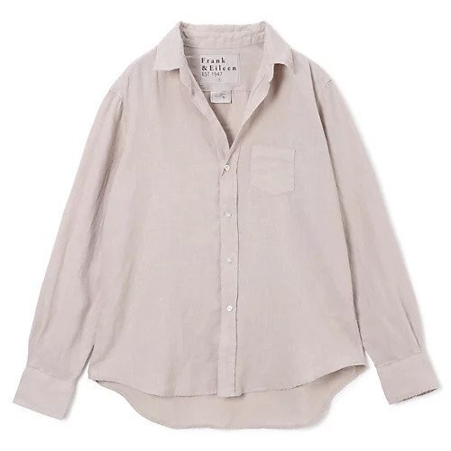 【フランク&アイリーン/Frank&Eileen】のEILEEN/WASHED LINEN インテリア・キッズ・メンズ・レディースファッション・服の通販 founy(ファニー) 　ファッション　Fashion　レディースファッション　Fashion for Women　イタリア　Italy　カリフォルニア　California, Cali Style　シンプル　Simple, Minimal　スタイリッシュ　Stylish, Fashionable　リネン　Linen, Linen Fabric　夏　Summer　洗える　Machine Washable　長袖　Long Sleeve, Full Sleeve　beige|ID: prp329100004563548 ipo3291000000032686129