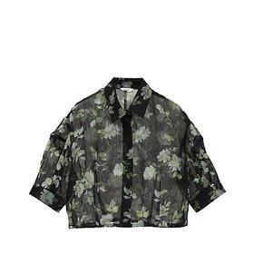 【クラネ/CLANE】 SHEER FLOWER SHORT SLEEVE SHIRT人気、トレンドファッション・服の通販 founy(ファニー) ファッション Fashion レディースファッション WOMEN トップス・カットソー Tops/Tshirt シャツ/ブラウス Shirts/Blouses 2025年 2025 2025春夏・S/S Ss,Spring/Summer,2025 おすすめ Recommend オケージョン Occasion コンパクト Compact シアー Sheer ショルダー Shoulder ドロップ Drop プリント Print |ID:prp329100004563555