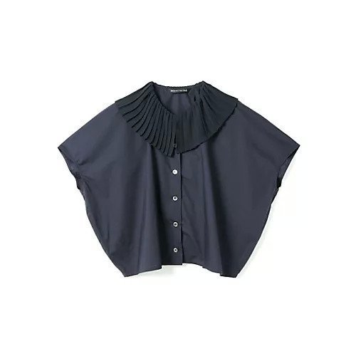 【ミズイロ インド/mizuiro ind】のプリーツカラーシャツ インテリア・キッズ・メンズ・レディースファッション・服の通販 founy(ファニー) https://founy.com/ ファッション Fashion レディースファッション Fashion for Women トップス・カットソー Cut & Sew Tops シャツ・ブラウス・オフィスカジュアル Elegant Blouses & Button-Ups コクーン Cocoon, Cocoon Silhouette シンプル Simple, Minimal ジョーゼット Georgette, Semi-Sheer Fabric プリーツ Pleats, Pleated ベーシック Basic, Essential 夏 Summer 定番 Standard, Basic Item |ID: prp329100004563559 ipo3291000000032675460