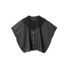 【ミズイロ インド/mizuiro ind】のプリーツカラーシャツ ブラックA|ID: prp329100004563559 ipo3291000000032695826