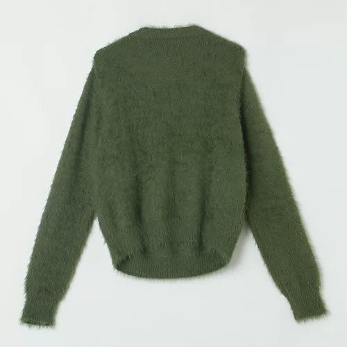 【サヤカ デイヴィス/SAYAKA DAVIS】のShaggy Pullover 人気、トレンドファッション・服の通販 founy(ファニー) 　ファッション　Fashion　レディースファッション　WOMEN　トップス・カットソー　Tops/Tshirt　プルオーバー　Pullover　サテン　Satin　シンプル　Simple　セーター　Sweater　ダウン　Down　デニム　Denim　other-3|ID: prp329100004563569 ipo3291000000032271840