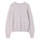 【サヤカ デイヴィス/SAYAKA DAVIS】のShaggy Pullover 人気、トレンドファッション・服の通販 founy(ファニー) ファッション Fashion レディースファッション Fashion for Women トップス・カットソー Cut & Sew Tops カジュアルプルオーバー・ニットトップス Pullovers & Knit Tops / Casual Pullovers サテン Satin, Glossy Fabric シンプル Simple, Minimal セーター Sweater, Knitwear ダウン Down, Puffer デニム Denim, Jeans Material thumbnail Lilac Gray|ID: prp329100004563569 ipo3291000000034070386