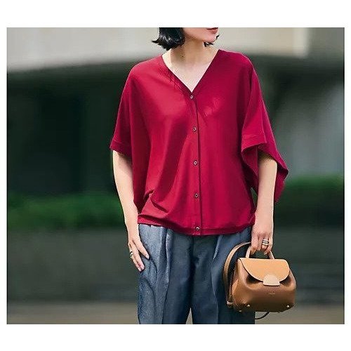 【イーバイエクラ/E by eclat】の【前後2WAY】シルク混ニットカーディガン 人気、トレンドファッション・服の通販 founy(ファニー) 　ファッション　Fashion　レディースファッション　WOMEN　トップス・カットソー　Tops/Tshirt　ニット　Knit Tops　カーディガン　Cardigans　カーディガン　Cardigan　シルク　Silk　ポンチョ　Poncho　夏　Summer　洗える　Washable　other-2|ID: prp329100004563573 ipo3291000000032271865