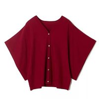 【イーバイエクラ/E by eclat】の【前後2WAY】シルク混ニットカーディガン 人気、トレンドファッション・服の通販 founy(ファニー) ファッション Fashion レディースファッション Fashion for Women トップス・カットソー Cut & Sew Tops ニット Knit Tops & Sweaters カーディガン・羽織り Layered Style Cardigans カーディガン Cardigan, Knitwear シルク Silk, 100% Silk ポンチョ Poncho, Cape Style 夏 Summer 洗える Machine Washable |ID:prp329100004563573