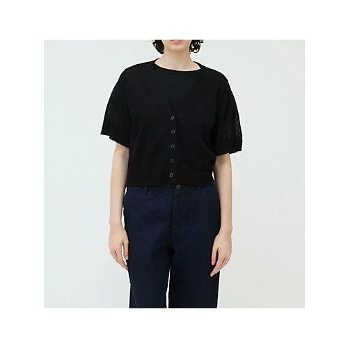 【ミズイロ インド/mizuiro ind】のVネックショートカーディガン インテリア・キッズ・メンズ・レディースファッション・服の通販 founy(ファニー) https://founy.com/ ファッション Fashion レディースファッション Fashion for Women トップス・カットソー Cut & Sew Tops カーディガン・羽織り Layered Style Cardigans Vネックトップス V-Neck Tops / V-Cut Neckline Shirts シアー Sheer, See-Through シンプル Simple, Minimal 人気 Popular, Best Seller 今季 This Season, Current Season 夏 Summer |ID: prp329100004563578 ipo3291000000032271889
