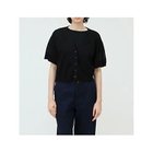 【ミズイロ インド/mizuiro ind】のVネックショートカーディガン ブラック|ID: prp329100004563578 ipo3291000000032271891