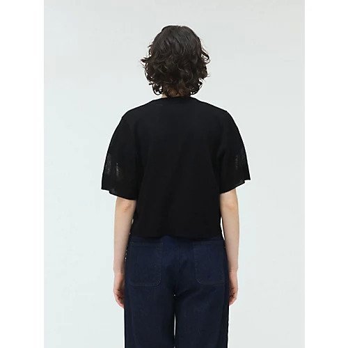 【ミズイロ インド/mizuiro ind】のVネックショートカーディガン 人気、トレンドファッション・服の通販 founy(ファニー) 　ファッション　Fashion　レディースファッション　Fashion for Women　トップス・カットソー　Cut & Sew Tops　カーディガン・羽織り　Layered Style Cardigans　Vネックトップス　V-Neck Tops / V-Cut Neckline Shirts　シアー　Sheer, See-Through　シンプル　Simple, Minimal　人気　Popular, Best Seller　今季　This Season, Current Season　夏　Summer　other-2|ID: prp329100004563578 ipo3291000000032271896