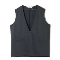 【イーバイエクラ/E by eclat】のジレ風ノースリーブ 人気、トレンドファッション・服の通販 founy(ファニー) ファッション Fashion レディースファッション WOMEN アウター Coat Outerwear トップス・カットソー Tops/Tshirt キャミソール / ノースリーブ No Sleeves ベスト/ジレ Gilets/Vests エレガント 上品 Elegant シンプル Simple ジャケット Jacket ノースリーブ No Sleeve マニッシュ Mannish 洗える Washable |ID:prp329100004563594