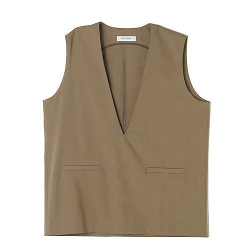 【イーバイエクラ/E by eclat】のジレ風ノースリーブ インテリア・キッズ・メンズ・レディースファッション・服の通販 founy(ファニー) ファッション Fashion レディースファッション Fashion for Women アウター Coat / Outerwear Collection トップス・カットソー Cut & Sew Tops キャミソール&ノースリーブ Camisoles & Sleeveless Tops ベスト&ジレ / 重ね着スタイル Vests & Gilets エレガント 上品 Elegant シンプル Simple, Minimal ジャケット Jacket, Outerwear ノースリーブ Sleeveless, No-Sleeve マニッシュ Mannish, Boyish 洗える Machine Washable モカ|ID: prp329100004563594 ipo3291000000035312883