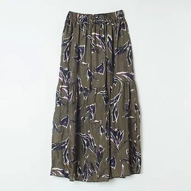 【サクラ/SACRA】 【HPS別注】AUTUMN FLORA人気、トレンドファッション・服の通販 founy(ファニー) ファッション Fashion レディースファッション WOMEN ジャケット Jacket ティアードスカート Tiered Skirt ドレープ Drape フラワー Flower プリント Print マキシ Maxi モダン Modern 別注 Special Order 夏 Summer 秋 Autumn/Fall |ID:prp329100004563599