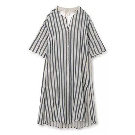 【デボーションツウィンズ/Devotion TWINS】のストライプワンピース 人気、トレンドファッション・服の通販 founy(ファニー) ファッション Fashion レディースファッション WOMEN ワンピース Dress ストライプ Stripe スリット Slit チェック Check ドローコード Draw Cord フロント Front リゾート Resort 夏 Summer 洗える Washable |ID:prp329100004563615