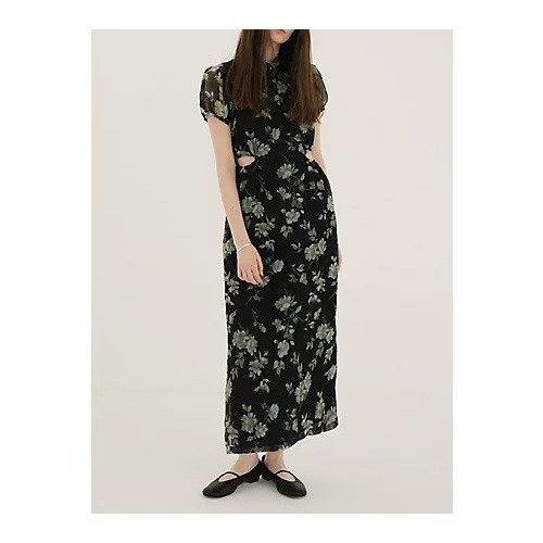 【クラネ/CLANE】のSHEER FLOWER MINI PUFF ONEPIECE 人気、トレンドファッション・服の通販 founy(ファニー) 　ファッション　Fashion　レディースファッション　Fashion for Women　2025年　2025　2025春夏・S/S　Spring/Summer 2025 SS25　おすすめ　Recommended / Our Picks　オケージョン　Occasion Wear　スリーブ　Sleeve, Long Sleeve / Short Sleeve　other-2|ID: prp329100004563617 ipo3291000000032272169