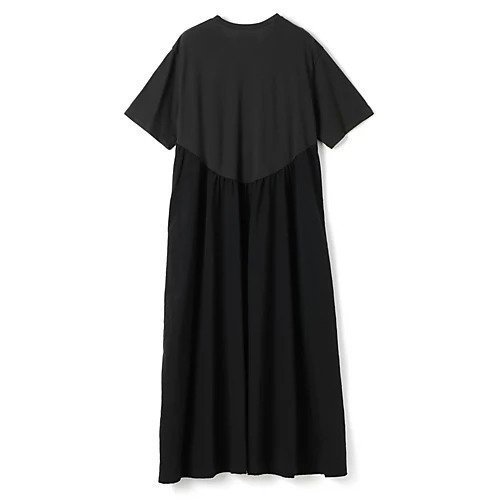 【シンメ/SINME】のTシャツワンピース(ショート丈) 人気、トレンドファッション・服の通販 founy(ファニー) 　ファッション　Fashion　レディースファッション　Ladies' Fashion Online　ワンピース　Dress　シャツワンピース　Shirt Dresses　コンパクト　Compact　ショート　Short　ドッキング　Docking　フェミニン　Feminine　ロング　Long　人気　Popularity　夏　Summer　定番　Standard　洗える　Washable　other-3|ID: prp329100004563621 ipo3291000000032272197