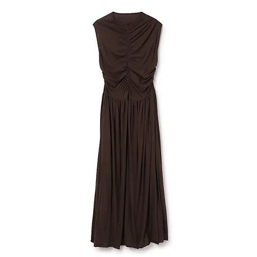 【アンスクリア/INSCRIRE】のLight jersey Dress 人気、トレンドファッション・服の通販 founy(ファニー) 　ファッション　Fashion　レディースファッション　WOMEN　ワンピース　Dress　ドレス　Party Dresses　なめらか　Smooth　ギャザー　Gather　シャーリング　Shirring　ジャージー　Jersey　センター　Center　ドレス　Dress　ドレープ　Drape　マキシ　Maxi　エレガント 上品　Elegant　洗える　Washable　other-3|ID: prp329100004563623 ipo3291000000032272217