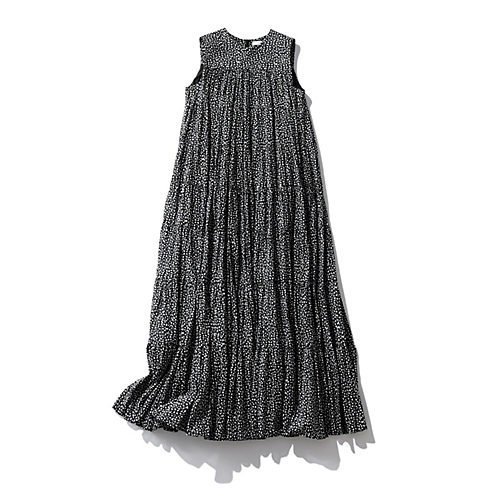 【マリハ/MARIHA】のミューズのドレス Baby Daisies 人気、トレンドファッション・服の通販 founy(ファニー) 　ファッション　Fashion　レディースファッション　WOMEN　ワンピース　Dress　ドレス　Party Dresses　インナー　Inner　ジャケット　Jacket　ティアード　Tiered　デニム　Denim　ドレス　Dress　バランス　Balance　パターン　Pattern　モノトーン　Monotone　ラウンド　Round　ロング　Long　エレガント 上品　Elegant　洗える　Washable　other-2|ID: prp329100004563625 ipo3291000000032272226