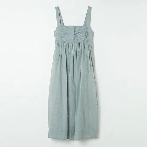 【ヌキテパ/NE QUITTEZ PAS】の【ブレンダさん別注】COTTON ORGANZA SLEEVELESS DRESS インテリア・キッズ・メンズ・レディースファッション・服の通販 founy(ファニー) 　ファッション　Fashion　レディースファッション　WOMEN　トップス・カットソー　Tops/Tshirt　ワンピース　Dress　ドレス　Party Dresses　エスニック　Ethnic　エレガント 上品　Elegant　オリエンタル　Oriental　オーガンジー　Organdy　シューズ　Shoes　シンプル　Simple　タンク　Tank　フラット　Flat　ポケット　Pocket　リゾート　Resort　別注　Special Order　洗える　Washable　LT.BLUE|ID: prp329100004563631 ipo3291000000032272264