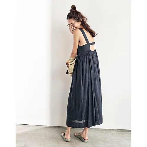 【ヌキテパ/NE QUITTEZ PAS】の【ブレンダさん別注】COTTON ORGANZA SLEEVELESS DRESS 人気、トレンドファッション・服の通販 founy(ファニー) 　ファッション　Fashion　レディースファッション　WOMEN　トップス・カットソー　Tops/Tshirt　ワンピース　Dress　ドレス　Party Dresses　エスニック　Ethnic　エレガント 上品　Elegant　オリエンタル　Oriental　オーガンジー　Organdy　シューズ　Shoes　シンプル　Simple　タンク　Tank　フラット　Flat　ポケット　Pocket　リゾート　Resort　別注　Special Order　洗える　Washable　other-3|ID: prp329100004563631 ipo3291000000032272267