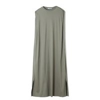 【エクラ/eclat】の【別注】接触冷感ワンピース 人気、トレンドファッション・服の通販 founy(ファニー) ファッション Fashion レディースファッション WOMEN ワンピース Dress なめらか Smooth スリット Slit ロング Long 別注 Special Order 夏 Summer 洗える Washable |ID:prp329100004563638