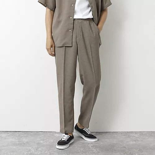 【ノーリーズ グッドマン/NOLLEY'S goodman / MEN】の《セットアップ対応》《EVALET》吸水速乾 ストレッチ イージーパンツ 25SS インテリア・キッズ・メンズ・レディースファッション・服の通販 founy(ファニー) 　ファッション　Fashion　メンズファッション　MEN　ボトムス　Bottoms/Men　2025年　2025　2025春夏・S/S　Ss,Spring/Summer,2025　ウォッシャブル　Washable　サンダル　Sandals　ストレッチ　Stretch　スニーカー　Sneakers　セットアップ　Set Up　テーパード　Tapered　ポロシャツ　Polo Shirt　メッシュ　Mesh　リラックス　Relax　吸水　Water Absorption　ベージュ|ID: prp329100004563699 ipo3291000000032272892