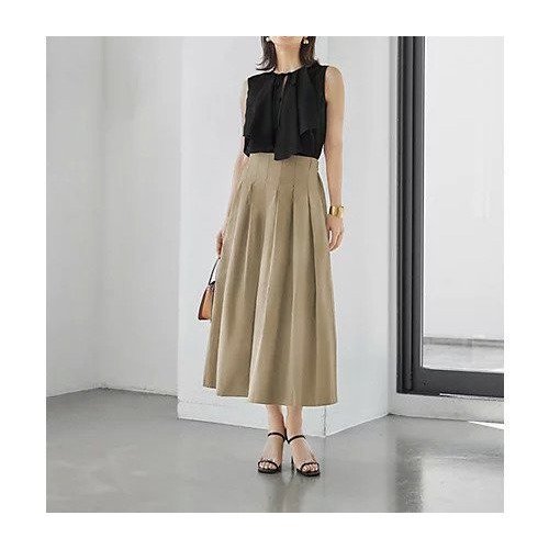 【スタイルデリ/STYLE DELI】のラッフルドレープノースリーブブラウス 人気、トレンドファッション・服の通販 founy(ファニー) 　ファッション　Fashion　レディースファッション　Fashion for Women　トップス・カットソー　Cut & Sew Tops　キャミソール&ノースリーブ　Camisoles & Sleeveless Tops　シャツ・ブラウス・オフィスカジュアル　Elegant Blouses & Button-Ups　イエロー　Yellow　インナー　Innerwear　春　Spring　カーディガン　Cardigan, Knitwear　キャミソール　Camisole, Spaghetti Strap Top　タンク　Tank Top, Sleeveless Top　ダメージ　Distressed, Destroyed　定番　Standard, Basic Item　ノースリーブ　Sleeveless, No-Sleeve　バランス　Balance, Style Balance　フェミニン　Feminine, Girly　フォルム　Silhouette, Form　フレア　Flare, Flared　フロント　Front, Front Design　ポケット　Pocket, Pocket Detail　ラッフル　Ruffle, Frill　リボン　Ribbon, Bow　ワイド　Wide, Wide Fit　S/S・春夏　SS, Spring/Summer, Warm Season　おすすめ　Recommended / Our Picks　夏　Summer　other-2|ID: prp329100004565330 ipo3291000000032286385