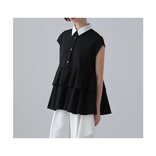 【アドーア/ADORE】のドライタッチジョーゼットブラウス 人気、トレンドファッション・服の通販 founy(ファニー) 　ファッション　Fashion　レディースファッション　Fashion for Women　トップス・カットソー　Cut & Sew Tops　シャツ・ブラウス・オフィスカジュアル　Elegant Blouses & Button-Ups　おすすめ　Recommended / Our Picks　スタンダード　Standard, Basic　ストレッチ　Stretch, Stretchy Fabric　セットアップ　Set-Up, Coordinated Outfit　フィット　Fit, Slim Fit　ペプラム　Peplum, Flared Hem　ルーズ　Loose, Oversized　夏　Summer　春　Spring　S/S・春夏　SS, Spring/Summer, Warm Season　ビジネス 仕事 通勤　Business / Work / Commuting　other-2|ID: prp329100004565335 ipo3291000000032286426