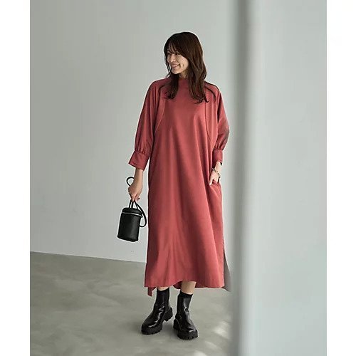 【スタイルデリ/STYLE DELI】の綾織りハイネックワンピース インテリア・キッズ・メンズ・レディースファッション・服の通販 founy(ファニー) https://founy.com/ ファッション Fashion レディースファッション Fashion for Women ワンピース Dresses アンティーク Antique-Inspired イエロー Yellow オレンジ Orange 春 Spring カフス Cuff Design ギャザー Gathered, Ruffled 今季 This Season, Current Season スタンド Stand Collar, Upright Stand スニーカー Sneakers, Trainers スリット Slit, Slit Detail ダメージ Distressed, Destroyed ハイネック High Neck, Mock Neck フォルム Silhouette, Form ブルゾン Blouson, Bomber Jacket ペチコート Petticoat, Underskirt ポケット Pocket, Pocket Detail ミックス Mix, Mixed Style リラックス Relax, Relaxed Fit おすすめ Recommended / Our Picks |ID: prp329100004565365 ipo3291000000032286698