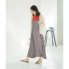 【スタイルデリ/STYLE DELI】のランダムプリーツロングキャミワンピース モカグレー|ID: prp329100004565367 ipo3291000000032286716