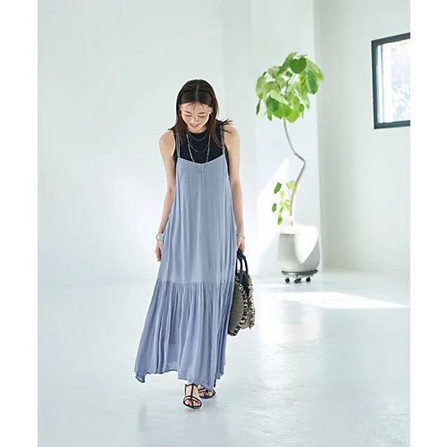 【スタイルデリ/STYLE DELI】の楊柳バッククロスキャミワンピース 人気、トレンドファッション・服の通販 founy(ファニー) 　ファッション　Fashion　レディースファッション　Fashion for Women　ワンピース　Dresses　キャミソールワンピース　Camisole Dresses　インナー　Innerwear　エアリー　Airy Texture　キャミソール　Camisole, Spaghetti Strap Top　ギャザー　Gathered, Ruffled　スリット　Slit, Slit Detail　タンク　Tank Top, Sleeveless Top　ダメージ　Distressed, Destroyed　ドレープ　Drape, Draping Fabric　人気　Popular, Best Seller　ベスト　Vest, Waistcoat　ポケット　Pocket, Pocket Detail　ルーズ　Loose, Oversized　おすすめ　Recommended / Our Picks　other-3|ID: prp329100004565371 ipo3291000000032286751