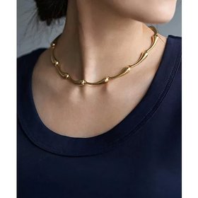 【スタイルデリ/STYLE DELI】 ドロップウェーブネックレス人気、トレンドファッション・服の通販 founy(ファニー) ファッション Fashion レディースファッション WOMEN ジュエリー Jewelry ネックレス Necklaces ウェーブ Wave 軽量 Lightweight ショート Short シンプル Simple スポーツ Sports タオル Towel チェーン Chain ドロップ Drop ネックレス Necklace ハンド Hand リゾート Resort 夏 Summer |ID:prp329100004565387