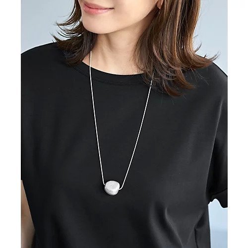 【スタイルデリ/STYLE DELI】のメタルストーンロングネックレス インテリア・キッズ・メンズ・レディースファッション・服の通販 founy(ファニー) 　ファッション　Fashion　レディースファッション　WOMEN　ジュエリー　Jewelry　ネックレス　Necklaces　軽量　Lightweight　シルバー　Silver　スポーツ　Sports　タオル　Towel　チェーン　Chain　ネックレス　Necklace　ハンド　Hand　フォルム　Form　メタル　Metal　ロング　Long　シルバー|ID: prp329100004565391 ipo3291000000032286936