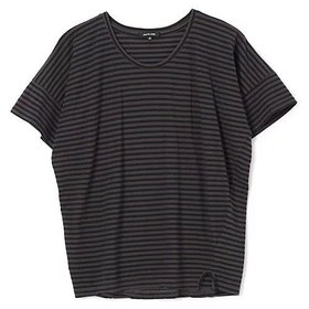 【パドカレ/pas de calais】の25SS強撚ボーダー半袖PO 人気、トレンドファッション・服の通販 founy(ファニー) ファッション Fashion レディースファッション Fashion for Women トップス・カットソー Cut & Sew Tops 2025年 2025 2025春夏・S/S Spring/Summer 2025 SS25 スリット Slit, Slit Detail ボーダー Border, Stripe 半袖 Short Sleeve, Half Sleeve 洗える Machine Washable |ID:prp329100004567713