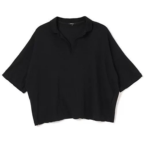 【パドカレ/pas de calais】の25SS綿麻天竺衿付きPO インテリア・キッズ・メンズ・レディースファッション・服の通販 founy(ファニー) https://founy.com/ ファッション Fashion レディースファッション Fashion for Women 2025年 2025 2025春夏・S/S Spring/Summer 2025 SS25 ポロシャツ Polo Shirt, Collared Tee 洗える Machine Washable |ID: prp329100004567714 ipo3291000000036265910