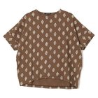 【パドカレ/pas de calais】の25SSパッチワークプリントPO ブラウン|ID: prp329100004567715 ipo3291000000032308047